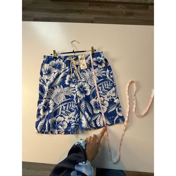 NWT Polo Ralph Lauren Men Tropical Floral Spa Terry Short Size S - Picture 10 of 11